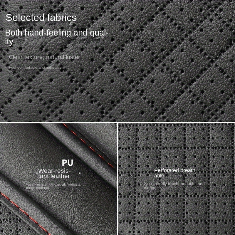 Universal PU teri avtomobil uchun qo‘ltiq qutisi, saqlash va chizishga qarshi himoya bilan