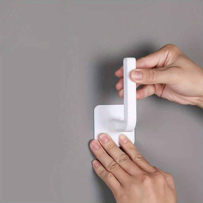 Wall-Mounted Plastic Kitchen Storage Rack Hanging Organizer Space Saver