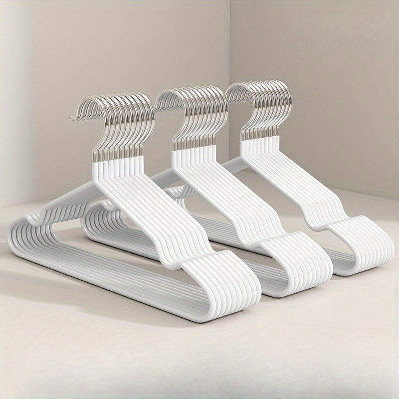 10 dona og'ir yukli, sirpanmaydigan metall kiyimlar uchun tokchalar, ichki bo'shliq bilan