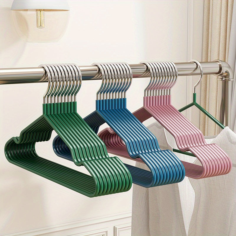 10 dona og'ir yukli, sirpanmaydigan metall kiyimlar uchun tokchalar, ichki bo'shliq bilan