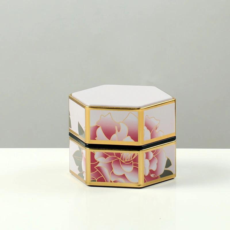 Шестиугольный контейнер для чая, безопасный для хранения продуктов, для кухни и столовой