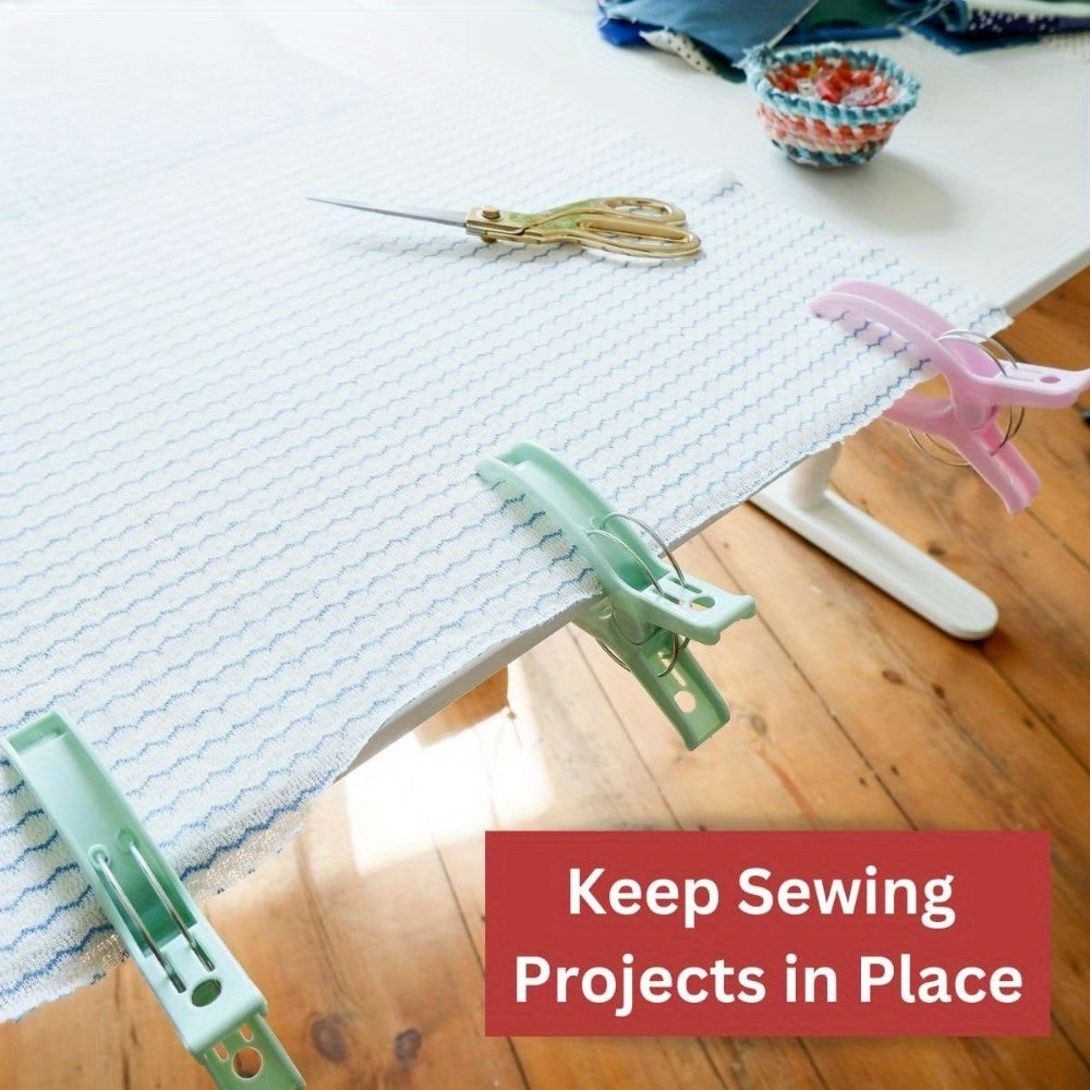 Extra Large Quilting Clamps for Sewing and Crafting 12.7 cm Wide Opening Pack of 6