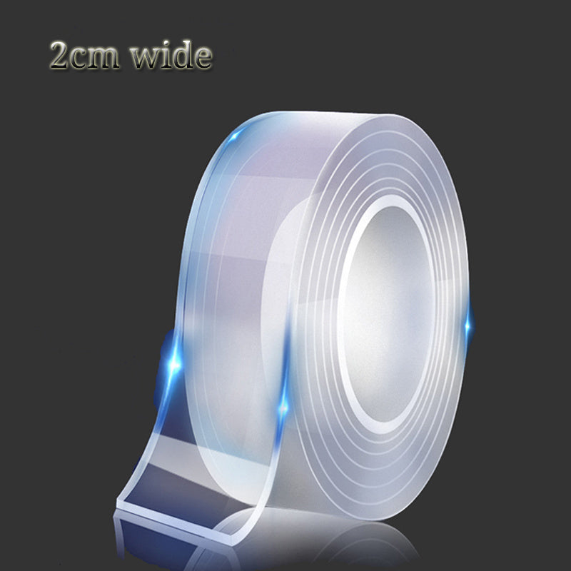 Double-Sided Washable Transparent Adhesive Tape for Kitchen and Bathroom Use