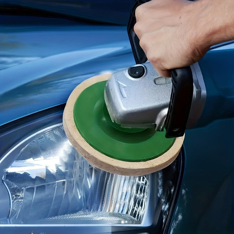 Набор из 4-дюймовых войлочных шлифовальных дисков для металла, автомобиля, стекла