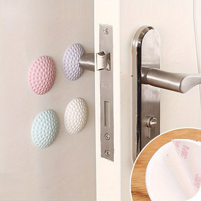 Silent Door Stopper Pads Rubber Wall Protectors for Kitchen and Home Decor