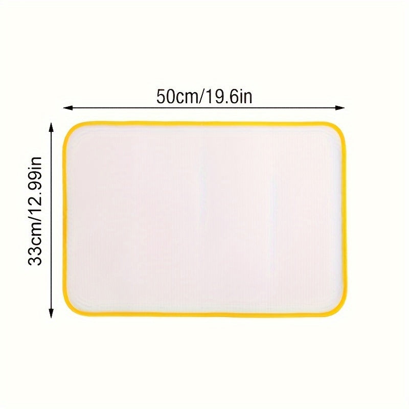 Kiyimlarni himoya qilish uchun to'rli dizayndagi mato dazmol qilish mato - Elektr energiyasiz kiyimlarni dazmol qilish uchun issiqqa chidamli aksessuar (rang tasodifiy tanlanadi)