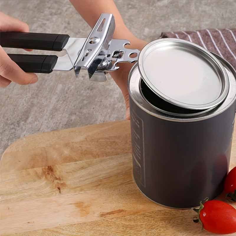 Powerful 3-in-1 Can Opener Jar Bottle Opener for Seniors Kitchen Home