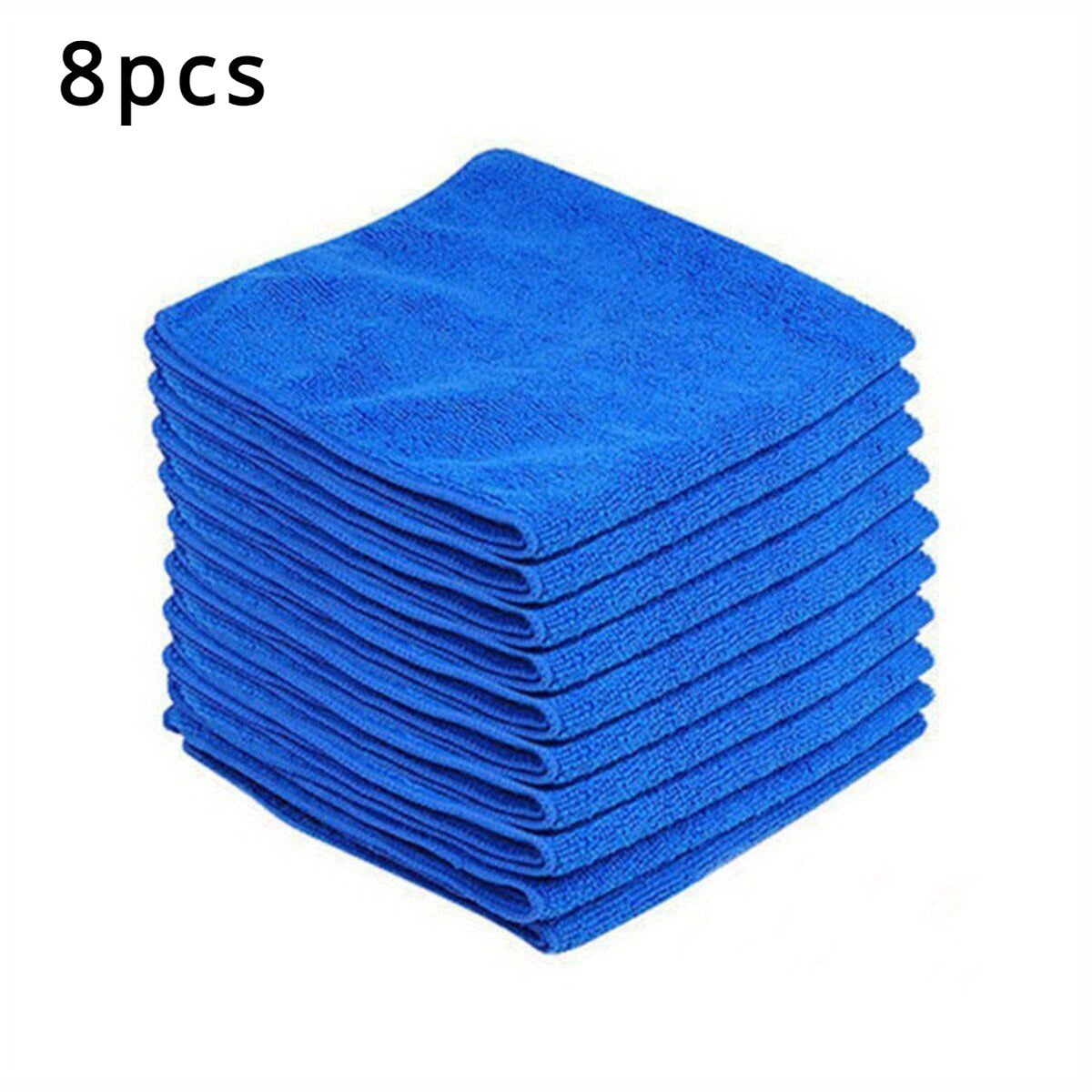 10-Pack Microfiber Cloths for Home Car Lens Cleaning Auto Detailing