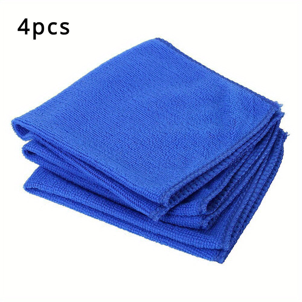 10-Pack Microfiber Cloths for Home Car Lens Cleaning Auto Detailing
