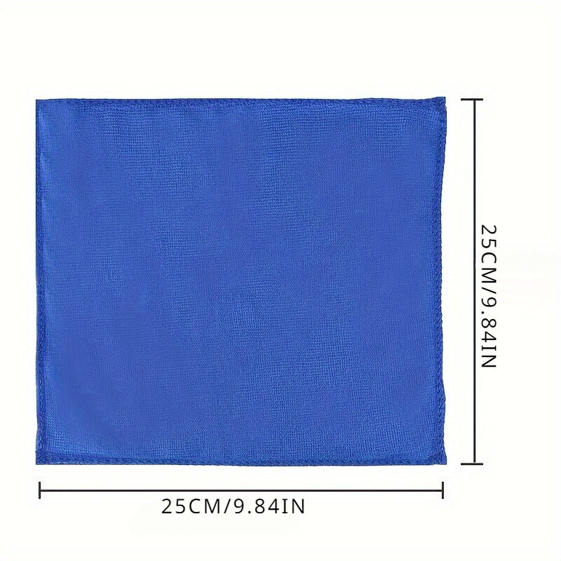 Uy, avtomobil, linza tozalash uchun 10 ta mikrotoʻquv mato toʻplami
