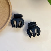 Women’s Hair Accessories Set with Claw Clips Side Clips Rings and Hoops in Minimalist Style