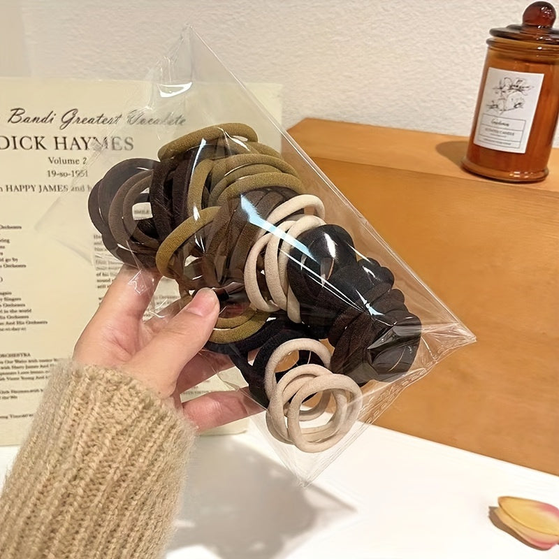 Women’s Hair Accessories Set with Claw Clips Side Clips Rings and Hoops in Minimalist Style