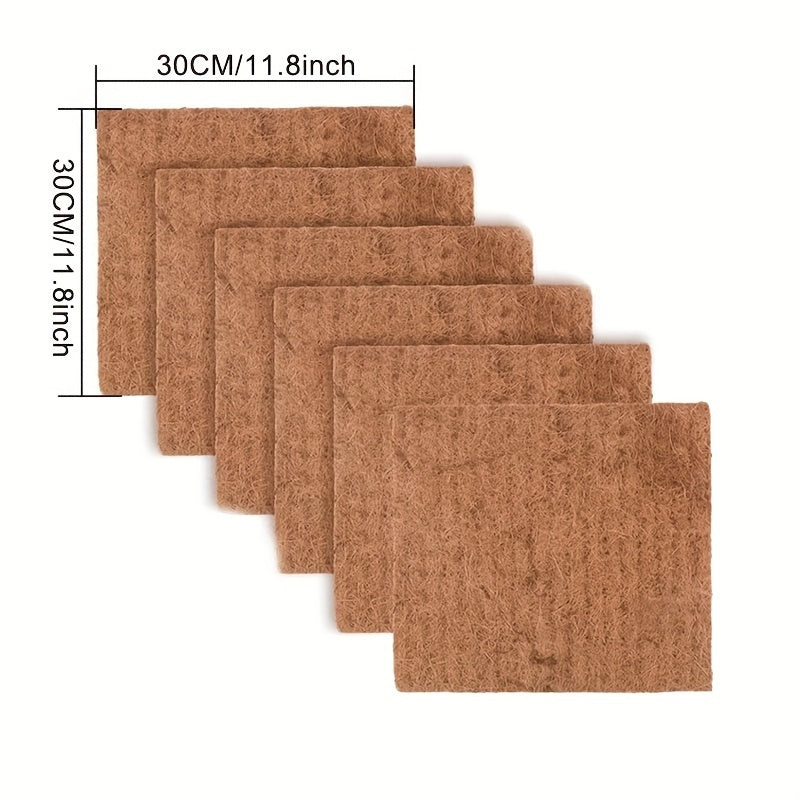 Almohadillas de fibra de coco premium para nidos de pollo, paquete de 2, 6 o 10