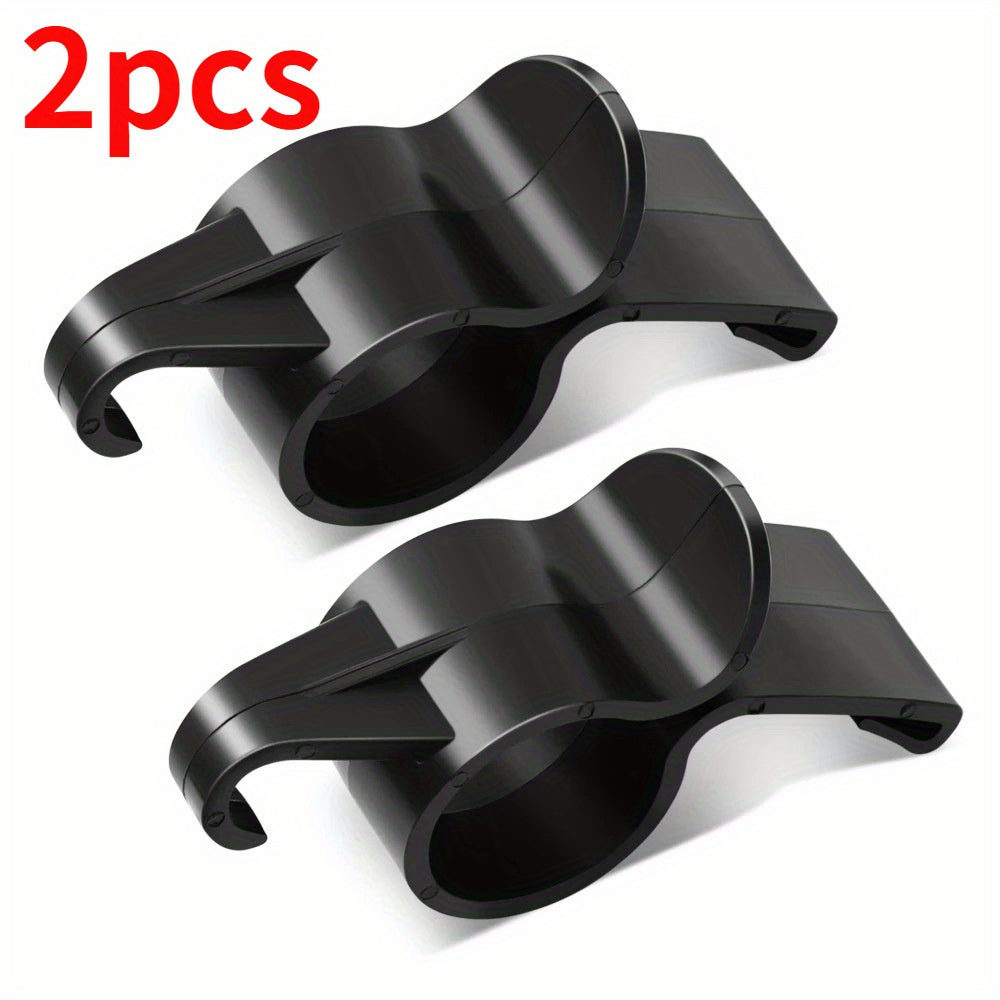 Car Interior Umbrella Hook Set Universal Car Trunk Storage Rack Black
