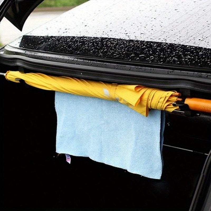 Car Interior Umbrella Hook Set Universal Car Trunk Storage Rack Black