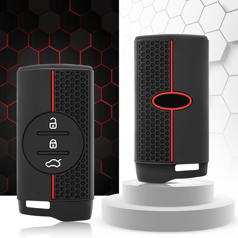 Car Key Cover Silicone Remote Shell Protector for SUV and Sedan