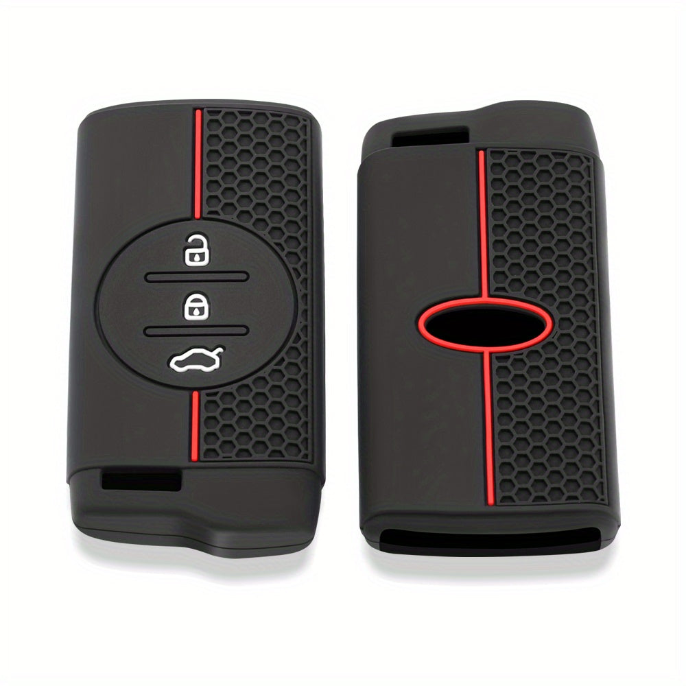Car Key Cover Silicone Remote Shell Protector for SUV and Sedan