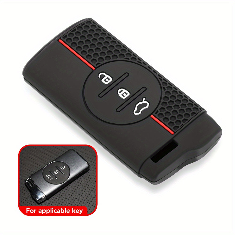 Car Key Cover Silicone Remote Shell Protector for SUV and Sedan