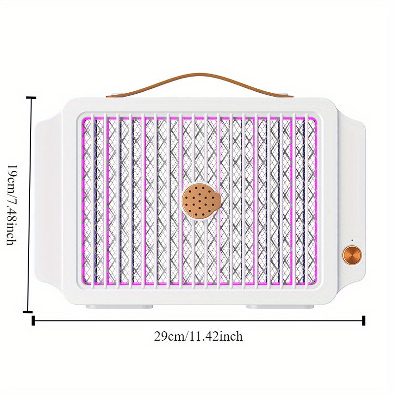 Электрическая лампа-убийца комаров для помещений и улицы, перезаряжаемая через USB, контроль вредителей, летняя ловушка для насекомых