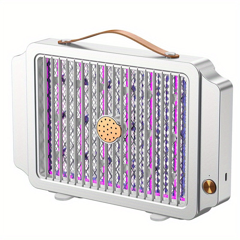 Электрическая лампа-убийца комаров для помещений и улицы, перезаряжаемая через USB, контроль вредителей, летняя ловушка для насекомых