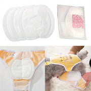 100pcs Disposable Dog Diapers for Male and Female Dogs Comfortable Absorbent Sanitary Pads