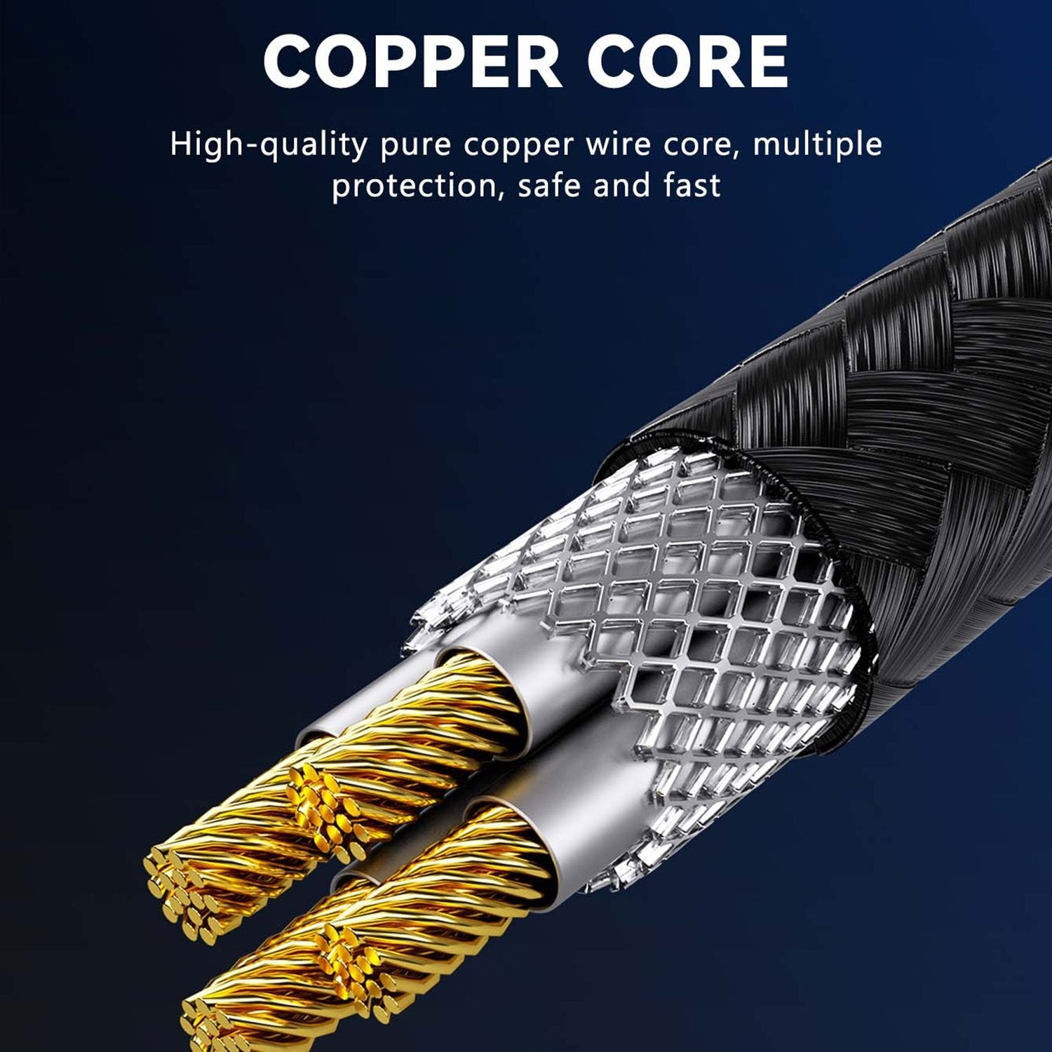 540 Rotate Magnetic Charging Cable with 3 Plugs for Fast Charging Micro USB Type C iPhone