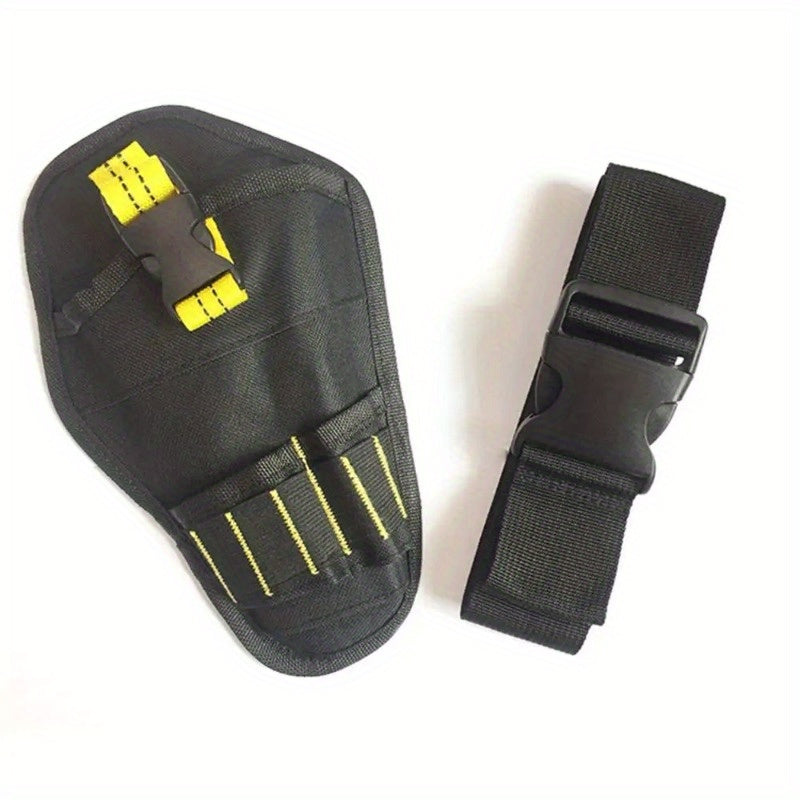Поясная сумка для инструментов из тяжелой ткани с карманами для хранения, подходит для беспроводных дрелей