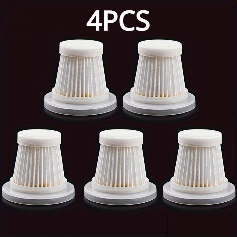 4-to'plam qayta ishlatiladigan avtomobil changyutgich filtrlari, qo'l bilan ishlovchi changyutgichlar uchun suvni kuchaytiradi, avtomobillar, uylar, kichik joylar uchun