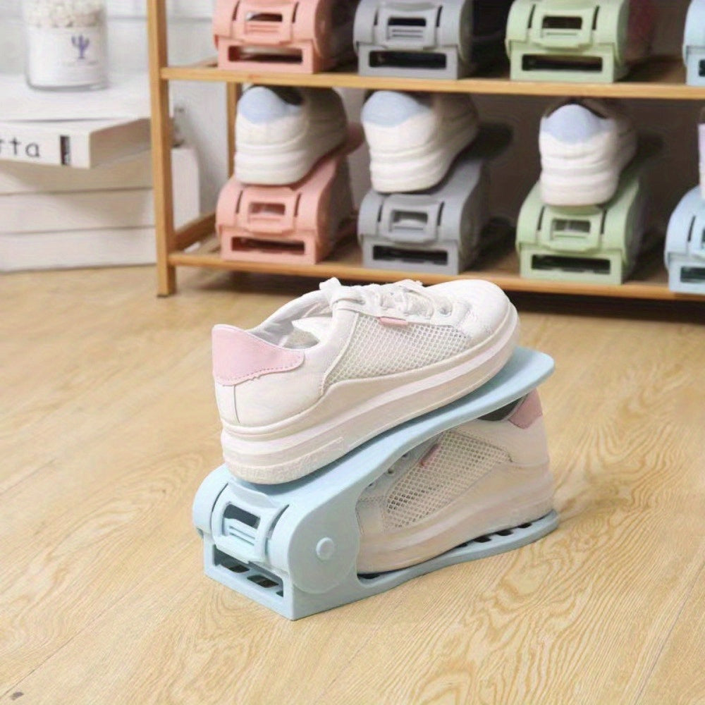 Adjustable Shoe Rack Storage Organizer for Home Dorm Living Room