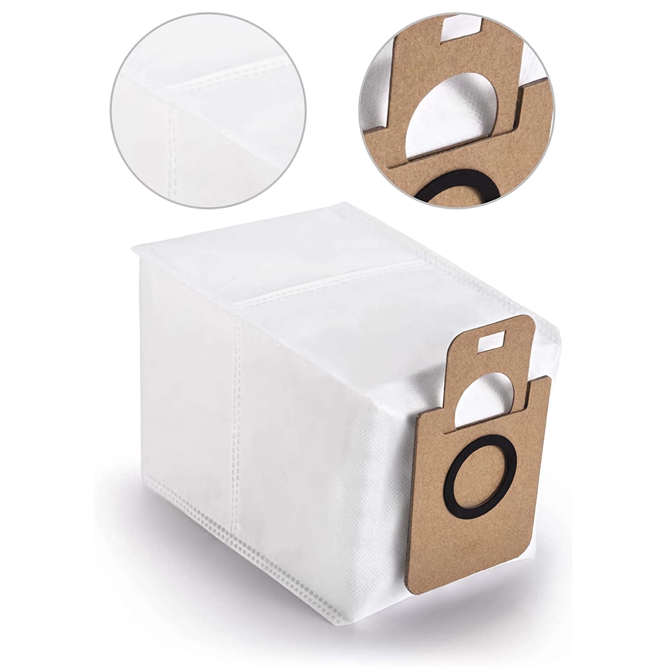 Robot Vacuum Dust Bags Set of 8 Compatible with D10 Plus Z10 Pro L10 Plus