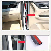 Car A-Pillar Sealing Strips Z-Shaped Sound Wind Dust Insulation Left Right