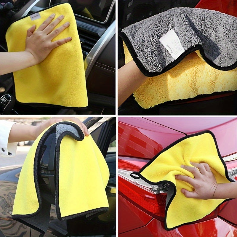 Car Microfiber Cleaning Towels Assorted Sizes 30x30cm 30x40cm 30x60cm