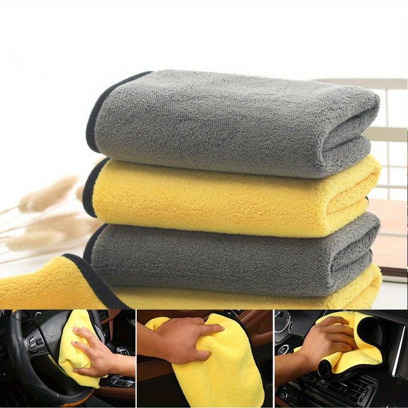 Car Microfiber Cleaning Towels Assorted Sizes 30x30cm 30x40cm 30x60cm