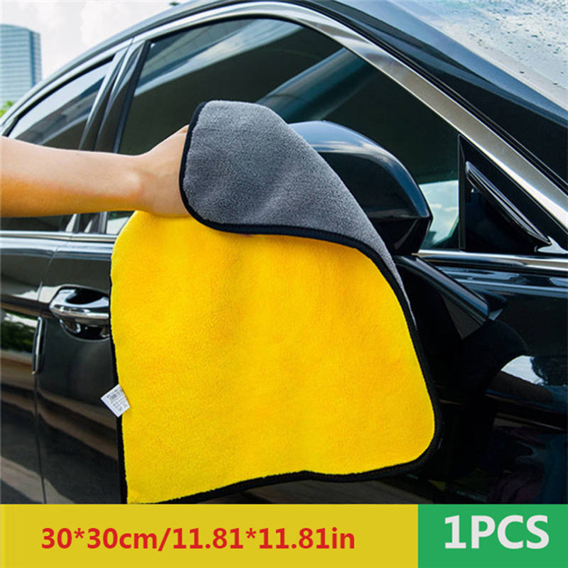 Car Microfiber Cleaning Towels Assorted Sizes 30x30cm 30x40cm 30x60cm