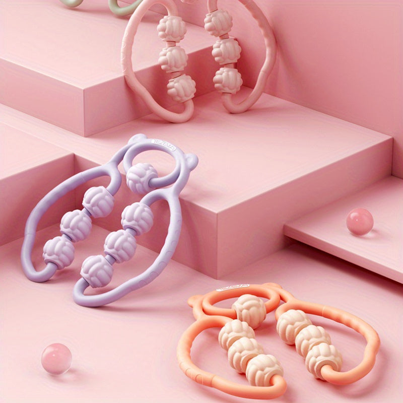 Bo'sh joylarni yumshatish uchun almashtiriladigan yostiqlarga ega bo'lgan bo'yin, yelka, orqa va oyoqlar uchun portativ massaj qiluvchi.