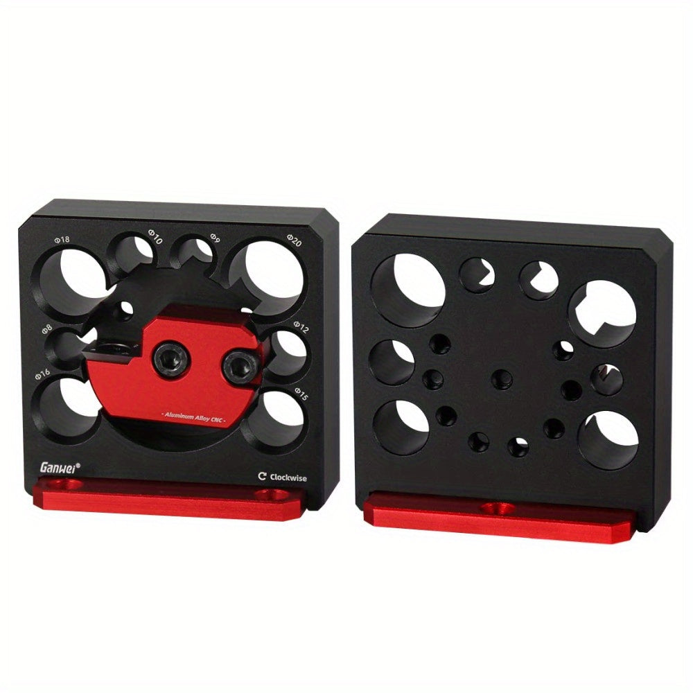 Aluminum Dowel Maker Jig Kit for Woodworking 8-20mm Adjustable Manual Tool