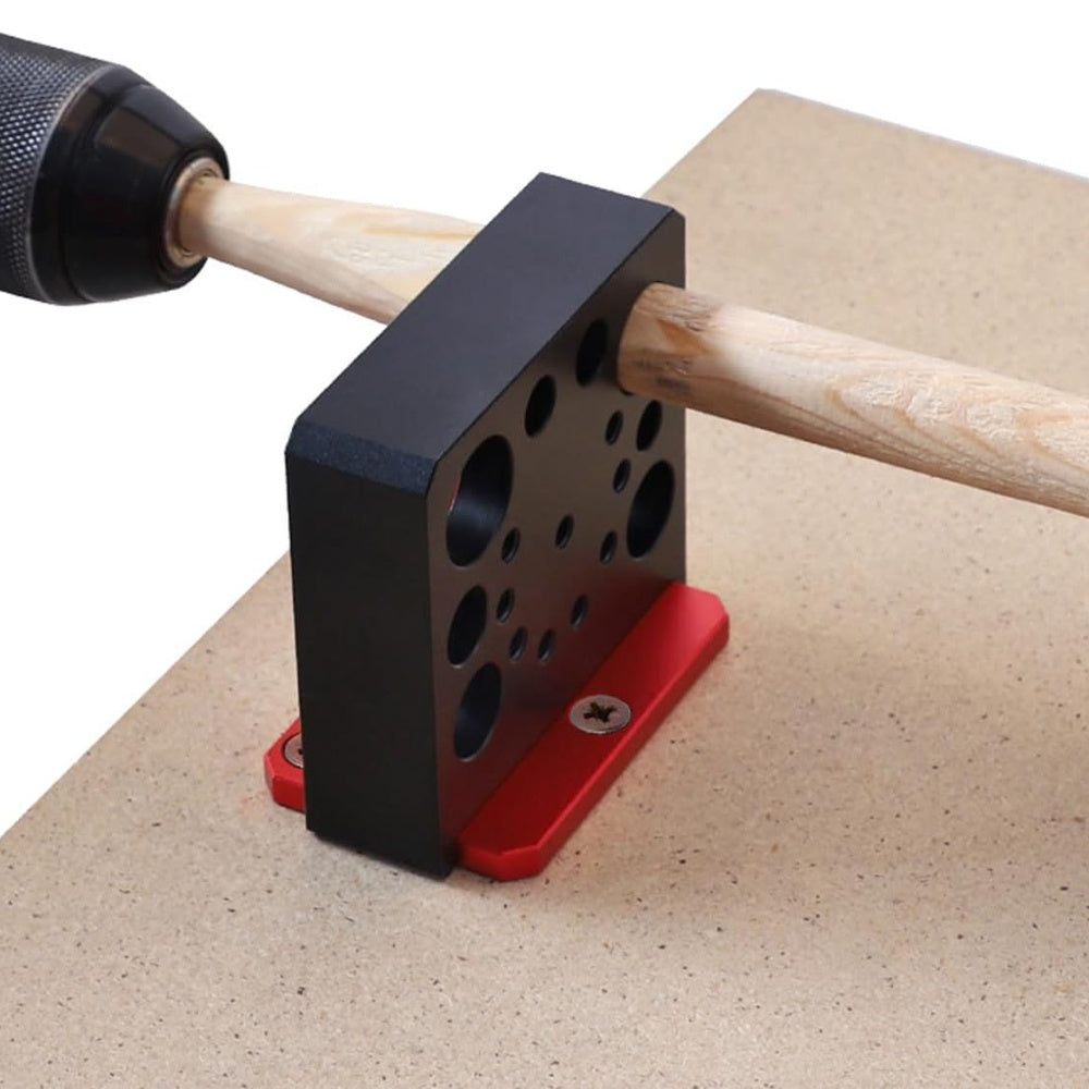 Aluminum Dowel Maker Jig Kit for Woodworking 8-20mm Adjustable Manual Tool