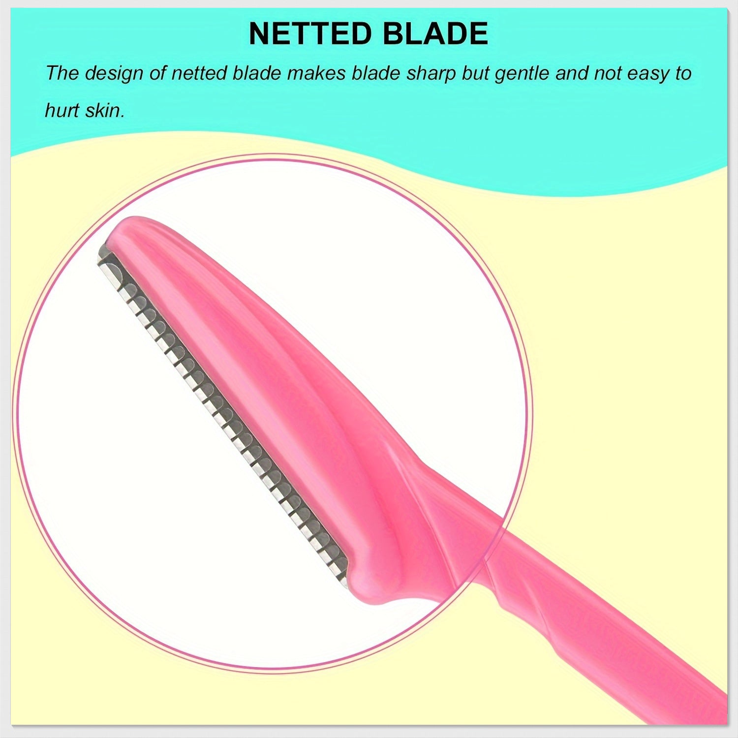 Unisex Facial Exfoliating Razors Set for Women and Men, 66 Pieces