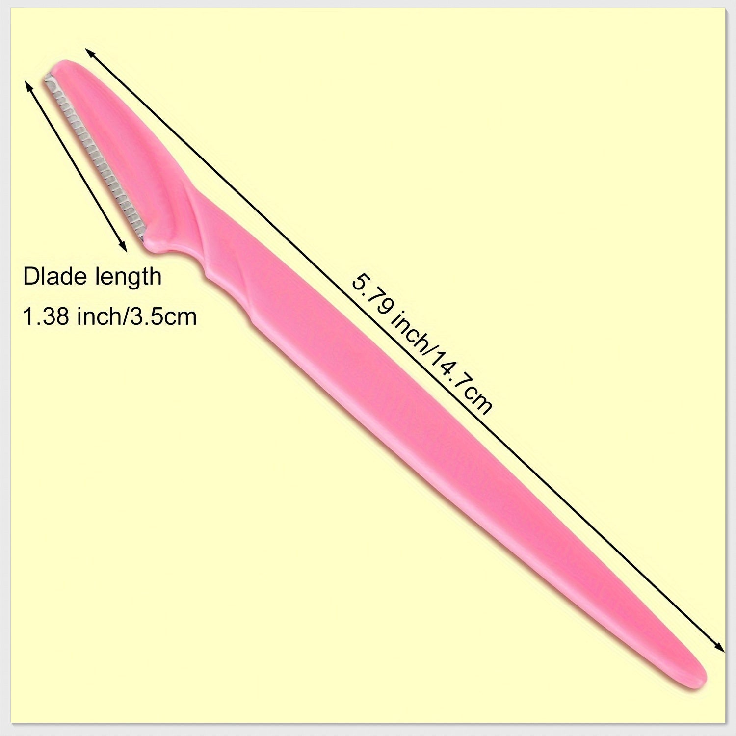 Unisex Facial Exfoliating Razors Set for Women and Men, 66 Pieces