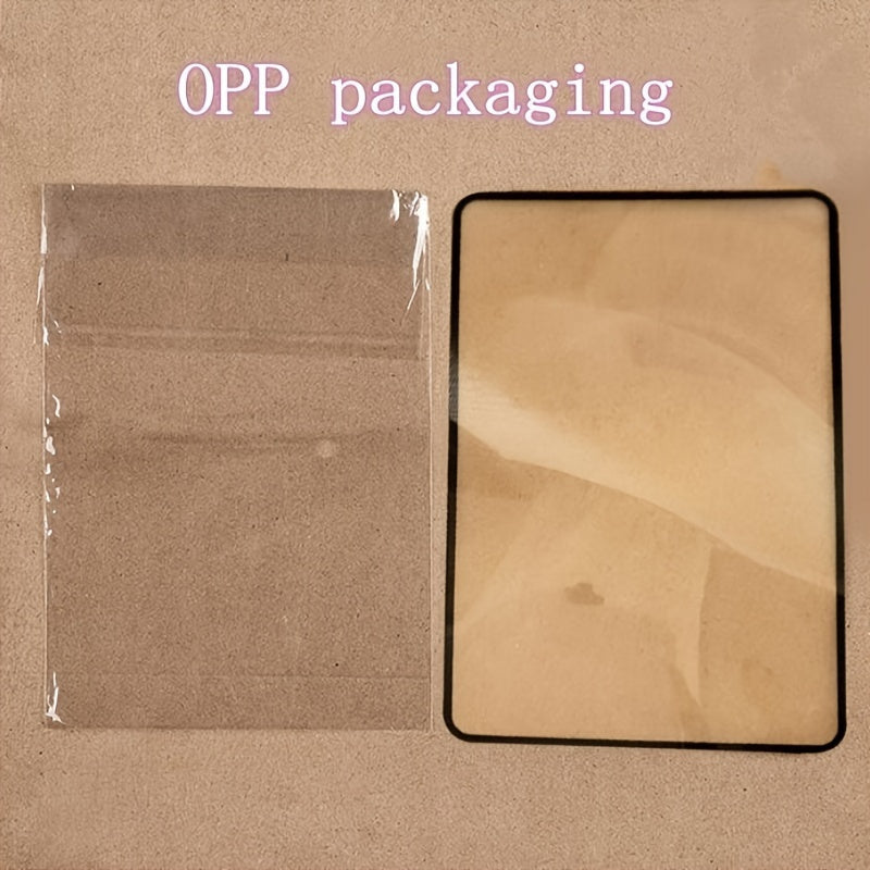 Portable PVC Bookmark Magnifier Card Large Reading Aid 180x120mm