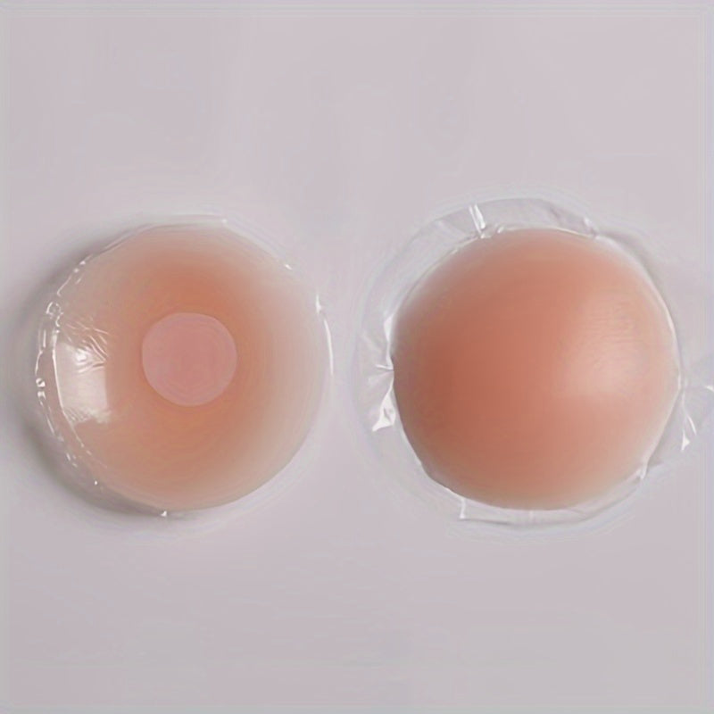Reusable Silicone Nipple Covers Strapless Invisible Self-Adhesive for Women
