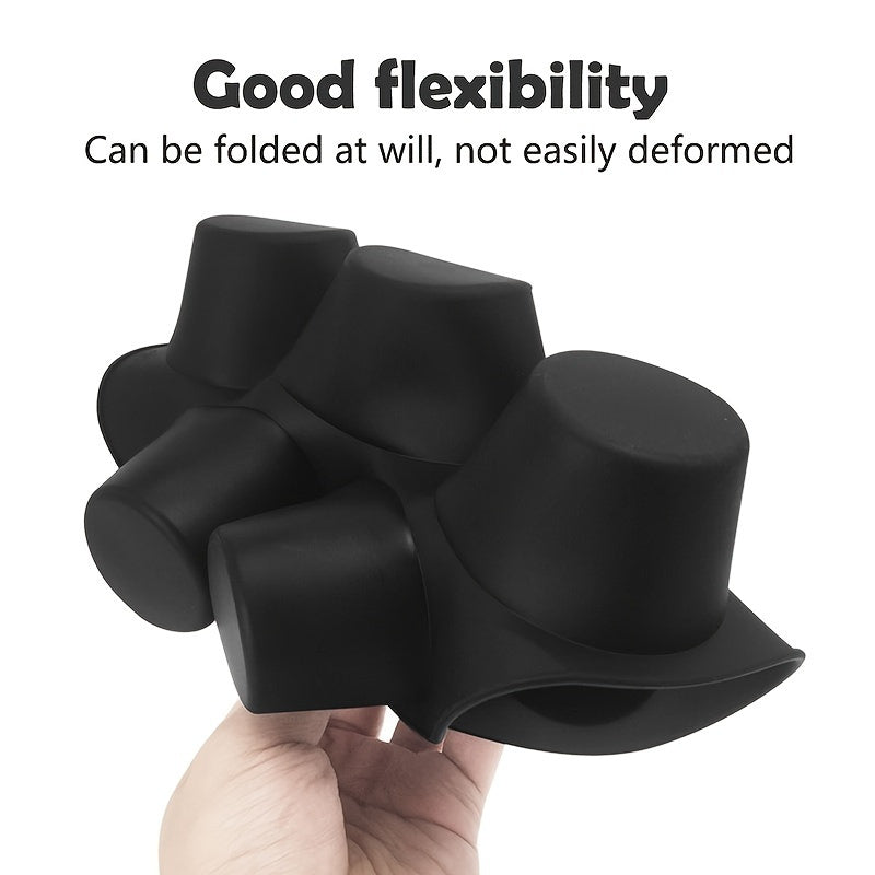 Silicone Muffin Mold 7 Cups Nonstick Cupcake Pan for Air Fryer Microwave Oven