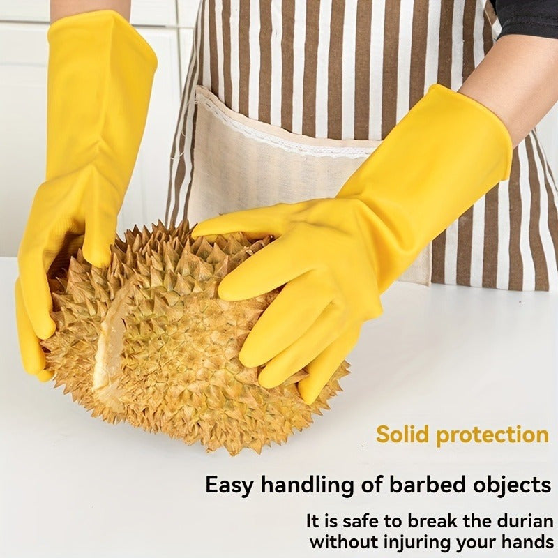 Oltita suv o'tkazmaydigan, sirg'almas uy tozalash qo'llari uchun to'plam, oshxona va kir yuvish uchun