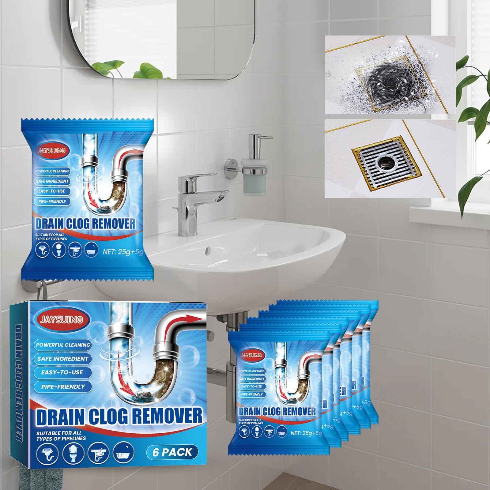 Teshiklarni osonlik bilan olib tashlang, bizning quvur to'siqlarini ochuvchi va tozalash kukunlarimiz bilan - hojatxonalar, oshxonalar va kanalizatsiya drenajlaridagi to'siqlarni hal qilish uchun mukammal.