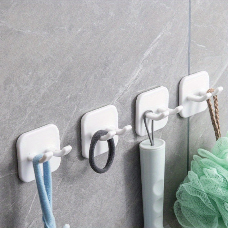 Soportes para maquinillas de afeitar autoadhesivos impermeables fáciles de instalar, estilo contemporáneo, set de 2