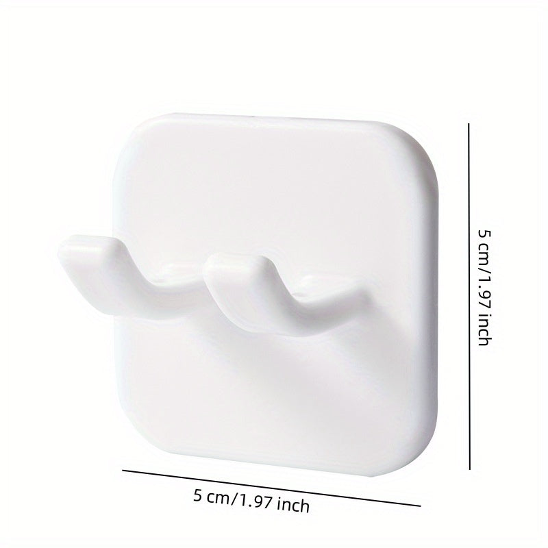 Soportes para maquinillas de afeitar autoadhesivos impermeables fáciles de instalar, estilo contemporáneo, set de 2