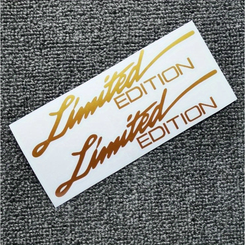 2pcs Stylish Car Motorcycle Truck Bike Badge Stickers Durable Decorative Accessories