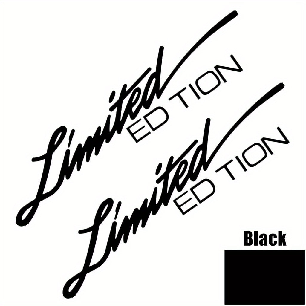 2pcs Stylish Car Motorcycle Truck Bike Badge Stickers Durable Decorative Accessories