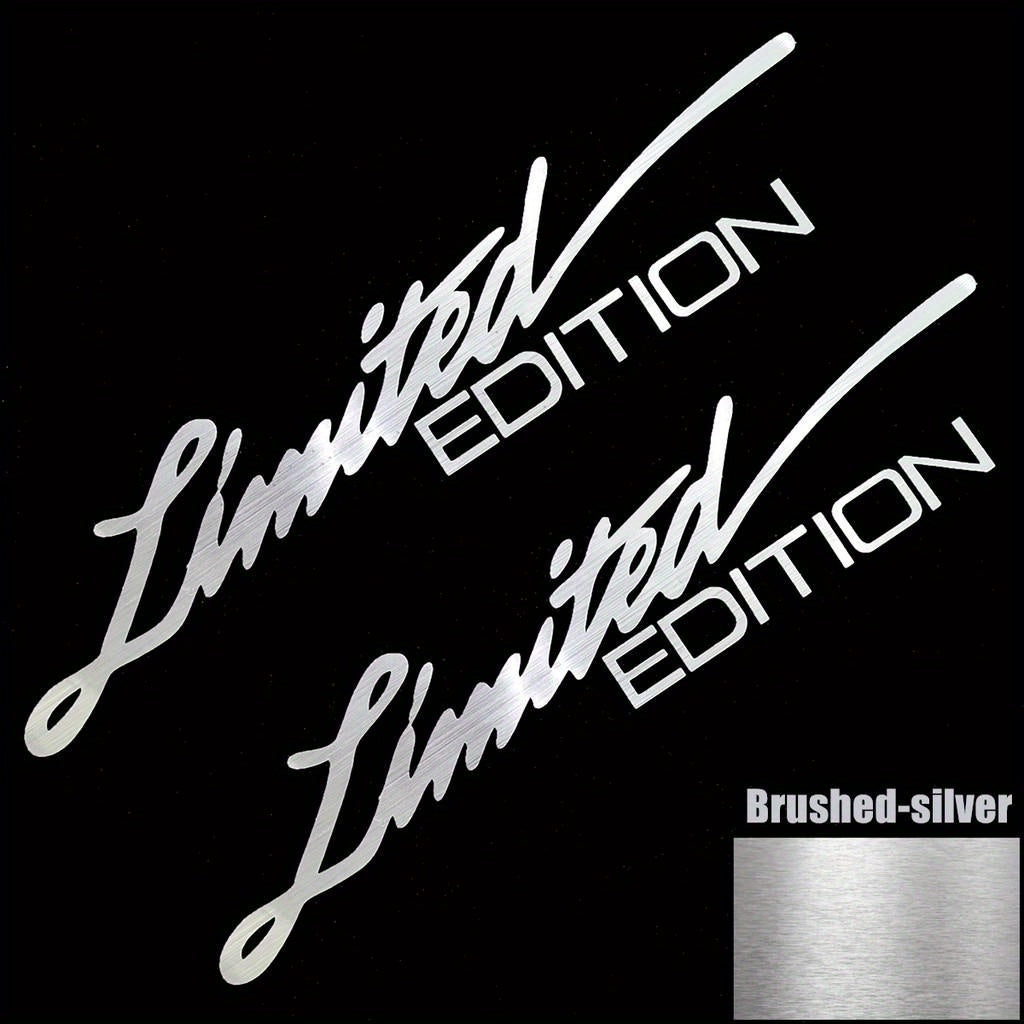 2pcs Stylish Car Motorcycle Truck Bike Badge Stickers Durable Decorative Accessories