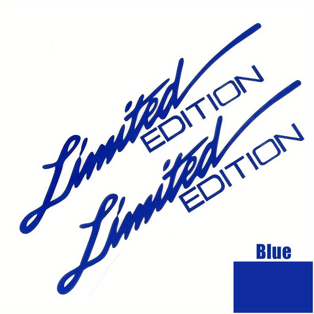 2pcs Stylish Car Motorcycle Truck Bike Badge Stickers Durable Decorative Accessories